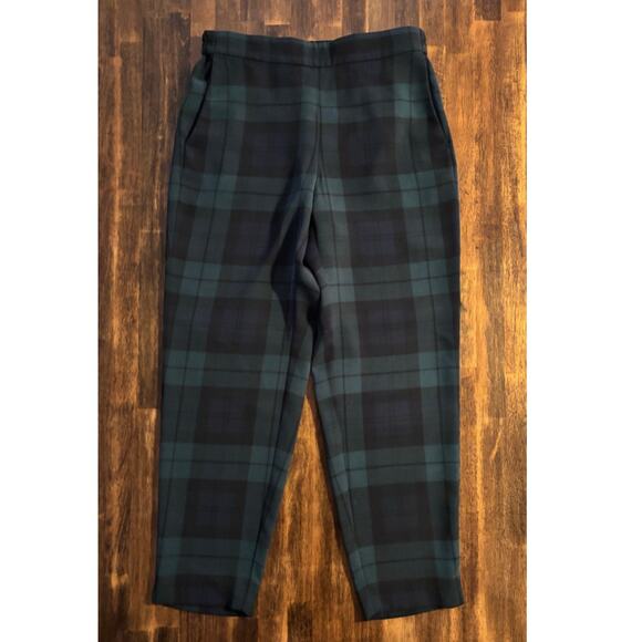 J Crew Women's 8 29 x 27 Jamie Pant Pull On Tapered Ankle Trouser Elastic Waist - Picture 5 of 13